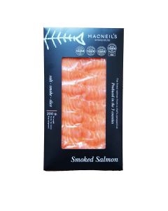 Macneil's Smokehouse  - Smoked Salmon - 6 x 200g (Min 16 DSL)