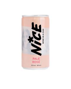 Nice - Pale Rosé Wine (Can) ABV 12% - 12 x 187ml