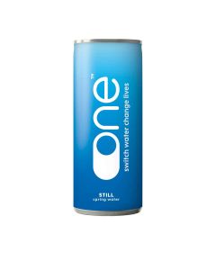 One Water - Still Water in a Can - 24 x 330ml