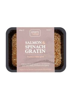 Pegoty Hedge - Organic Salmon Gratin - 6 x 320g (Min 7 DSL)