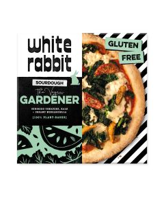 White Rabbit  - The Vegan Gardener Gluten Free Pizza - 4 x 340g (Min 6 DSL)