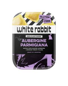 White Rabbit - The Vegan Aubergine Parmigiana Ravioli  - 6 x 250g (Min 22 DSL)
