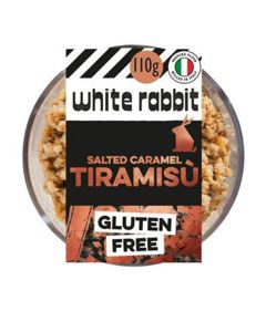 White Rabbit  - Salted Caramel Tiramisu  - 6 x 110g (Min 12 DSL)
