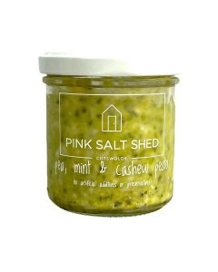 Pink Salt Shed - Pea, Mint & Cashew Pesto - 6 x 150g (Min 12 DSL)