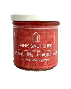 Pink Salt Shed - Beetroot, Feta & Walnut Pesto - 6 x 150g (Min 12 DSL)