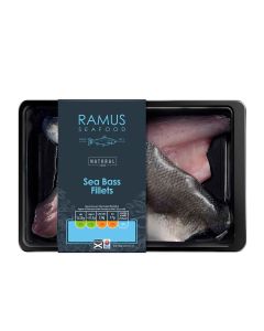 Ramus Fresh - Seabass Fillets - 4 x 180g (Min 4 DSL)