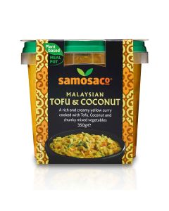 samosaco -  Malaysian Curry with Coconut And Tofu  - 6 x 350g (Min 14 DSL)
