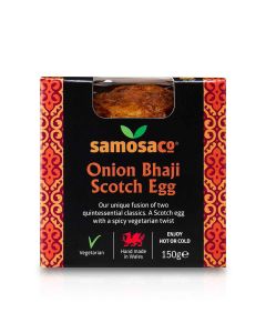 samosaco  - Onion Bhaji Scotch Egg   - 6 x 150g (Min 10 DSL)