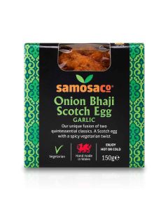samosaco  - Onion Bhaji Scotch Egg with Garlic  - 6 x 150g (Min 10 DSL)