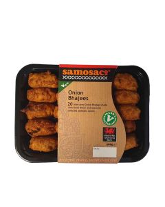 samosaco  - Onion Bhajees 20 pieces  - 6 x 300g (Min 8 DSL)