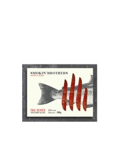 Smokin' Brothers - Smoked Salmon Tail Slices - 6 x 200g (Min 14 DSL)