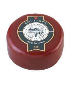 Snowdonia - Red Storm Vintage Red Leicester  - 6 x 200g (Min 75 DSL)