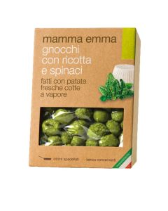Mamma Emma - Fresh Ricotta & Spinach Gnocchi - 5 x 400g (Min 40 DSL)