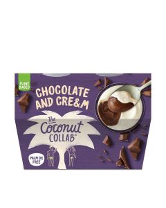 The Coconut Collaborative - Chocolate & Cream - 4 x 4 x 60g (Min 11 DSL)