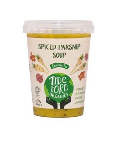 Tideford Organics - Spiced Parsnip Soup - 6 x 600g (Min 20 DSL)
