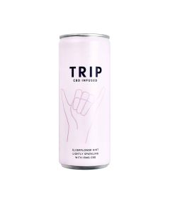 TRIP -  CBD Infused Elderflower Mint Drink  - 12 x 250ml