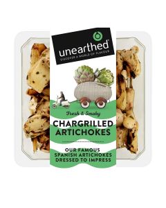 Unearthed -  Chargrilled Artichoke   - 12 x 175g (Min 40 DSL)