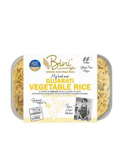 Bini - Gujarati Mixed Vegetable Rice - 6 x 300g