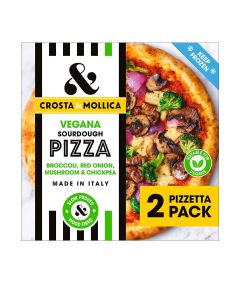 Crosta & Mollica - Vegana Pizzetta Twin  - 4 x 502g