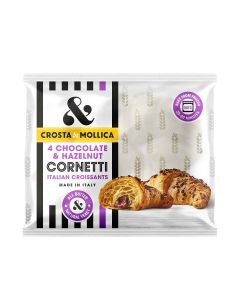 Crosta & Mollica - Chocolate & Hazelnut Cornetti - 11 x 372g