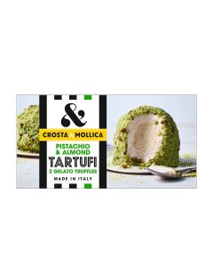 Crosta & Mollica - Pistachio & Almond Tartufi  - 8 x 208g