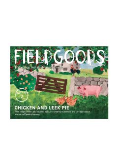 FieldGoods - Chicken & Leek Pie For Two - 6 x 600g
