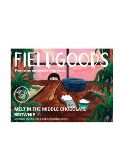 FieldGoods - Melt in the Middle Chocolate Brownie For Two - 6 x 260g