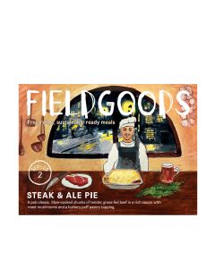 FieldGoods - Steak & Ale Pie For Two - 6 x 600g