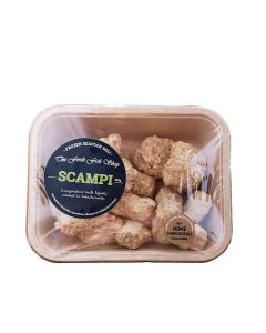 The Fresh Fish Shop - Wholetail Breaded Scampi - 6 x 350g