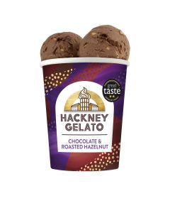 Hackney Gelato - Chocolate & Roasted Hazelnut Gelato - 6 x 460ml
