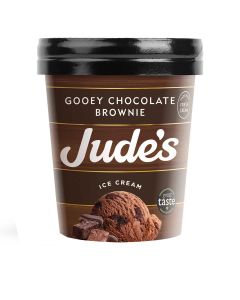 Jude's  - Gooey Chocolate Brownie Ice Cream  - 6 x 460ml