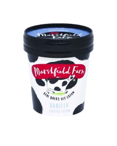 Marshfield Farm Ice Cream  - Vanilla Clotted Cream  - 12 x 125ml