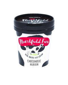 Marshfield Farm Ice Cream  - Chocoholic Heaven  - 12 x 125ml