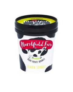 Marshfield Farm Ice Cream  - Lemon Sorbet  - 12 x 125ml