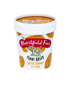 Marshfield Farm Ice Cream  - Plant Base Salted Caramel Ice Cream  - 12 x 125ml