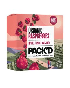 PACK'D - Organic Raspberries - 5 x 300g