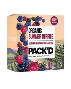 PACK'D - Organic Summer Berries - 5 x 300g