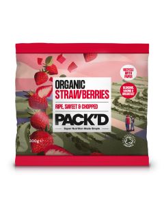 PACK'D - Organic Strawberries - 10 x 300g