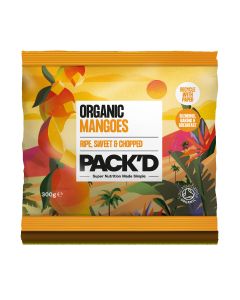 PACK'D - Organic Mango - 10 x 300g