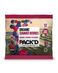 PACK'D - Organic Summer Berries - 10 x 300g
