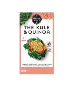 Strong Roots - Kale & Quinoa Burger - 12 x 300g 