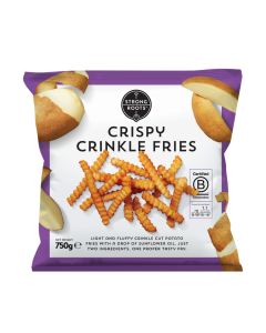 Strong Roots - Crispy Crinkle Fries - 12 x 750g 
