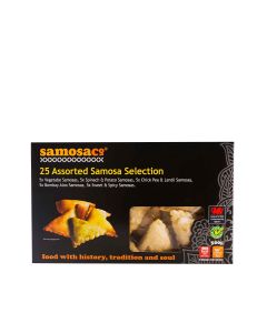 Samosaco - Assorted Samosa Selection 25s - 4 x 500g
