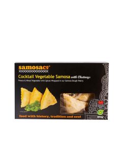 Samosaco - Cocktail Vegetable Samosa 25s - 4 x 500g