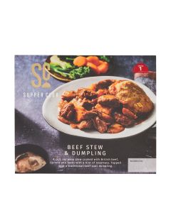Supper Club - Beef Stew & Dumpling - 8 x 410g