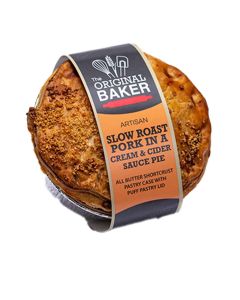 The Original Baker - Slow Roast Pork & Cider Pie - 24 x 260g