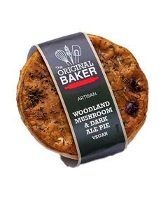 The Original Baker - Woodland Mushroom & Dark Ale Vegan Pie - 24 x 260g