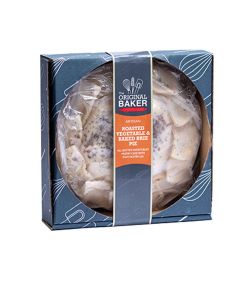 The Original Baker - Retail Packed Roasted Veg & Baked Brie Pie  - 12 x 600g
