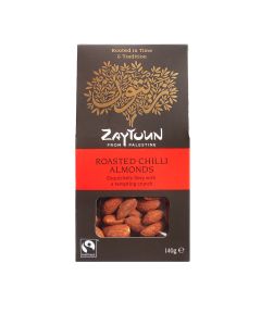 Zaytoun - Fairtrade Chilli Roasted Almonds - 6 x 140g