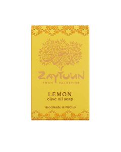 Zaytoun - Lemon Olive Oil Soap - 12 x 100g